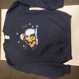 Vintage Gildan Unisex Snowman Christmas Holidays Sweater Ultra Cotton Medium